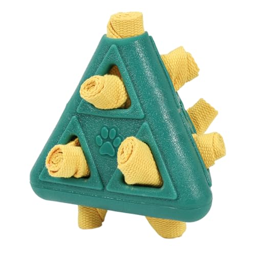 Tioheam Hund Kauspielzeug - Pyramidenförmiger Futterautomat Für Welpen & Hunde,Bissfestes Leckerli-Spielzeug Für Welpen Und Hunde Alle Größen Mit Intelligenzspiel-Funktion Tioheam Hund Kauspielzeug - Pyramidenförmiger Futterautomat Für Welpen & Hunde,Bissfestes Leckerli-Spielzeug Für Welpen Und Hunde Alle Größen Mit Intelligenzspiel-Funktion von Tioheam