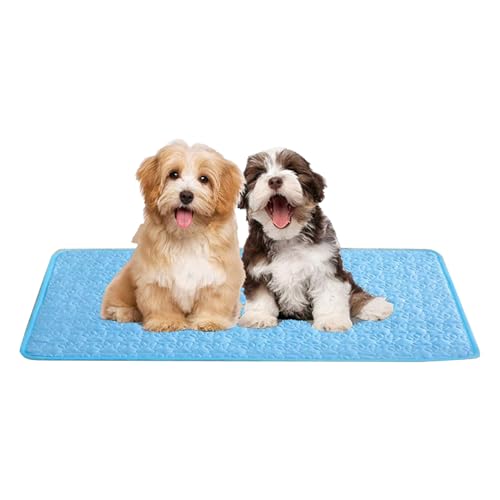 Tioheam Hundekühlmatte - Kühlkissen Für Hunde Und Katzen,rutschfeste Haustierliege Für Alle Größen Indoor Outdoor Boden Couch Auto Sitz Transportbox Tioheam Hundekühlmatte - Kühlkissen Für Hunde Und Katzen,rutschfeste Haustierliege Für Alle Größen Indoor Outdoor Boden Couch Auto Sitz Transportbox von Tioheam