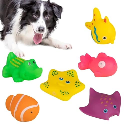 Tioheam Katzenfisch-Spielzeug im Wasser, Schwimmbad-Katzenspielzeug - 6 Stück Kätzchen Pool Wasser Quietschendes Spielzeug Interaktiv,Schwimmendes Badefischspielzeug für gelangweilte Hauskatzen für Tioheam Katzenfisch-Spielzeug im Wasser, Schwimmbad-Katzenspielzeug - 6 Stück Kätzchen Pool Wasser Quietschendes Spielzeug Interaktiv,Schwimmendes Badefischspielzeug für gelangweilte Hauskatzen für von Tioheam