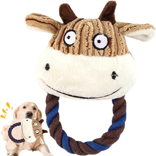 Tioheam Kuscheltiere für Hunde, Kauspielzeug, quietschende Hundespielzeuge,Lustiges Kauspielzeug für Hunde, Plüsch-Hundespielzeug - Verschleißfestes, interaktives Hundespielzeug, gefülltes Tioheam Kuscheltiere für Hunde, Kauspielzeug, quietschende Hundespielzeuge,Lustiges Kauspielzeug für Hunde, Plüsch-Hundespielzeug - Verschleißfestes, interaktives Hundespielzeug, gefülltes von Tioheam