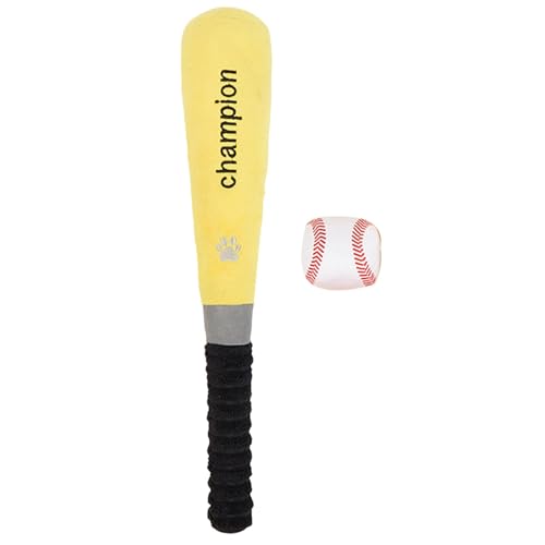 Tioheam Quietschendes Hundespielzeug, Baseballschläger-Hundespielzeug | Eingebautes quietschendes Katzen- und Hunde-Baseballschlägerspielzeug | Leckerli-Spielzeug, Hundetraining, interaktives Tioheam Quietschendes Hundespielzeug, Baseballschläger-Hundespielzeug | Eingebautes quietschendes Katzen- und Hunde-Baseballschlägerspielzeug | Leckerli-Spielzeug, Hundetraining, interaktives von Tioheam