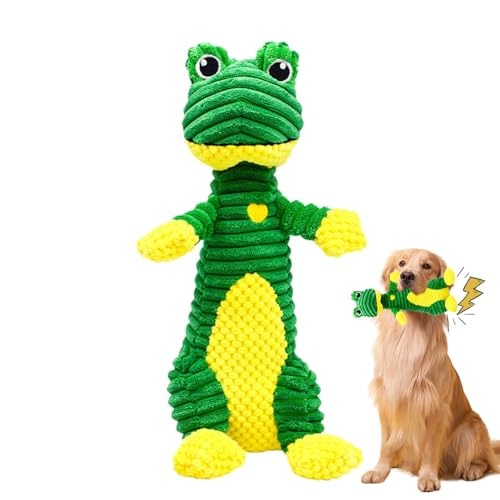 Tioheam Quietschendes Hundespielzeug, Quietschendes Plüschspielzeug, gefülltes Quietschspielzeug, Süßes Plüsch-Kauspielzeug, interaktives Tier-Hundespielzeug mit Sound für kleine und Tioheam Quietschendes Hundespielzeug, Quietschendes Plüschspielzeug, gefülltes Quietschspielzeug, Süßes Plüsch-Kauspielzeug, interaktives Tier-Hundespielzeug mit Sound für kleine und von Tioheam