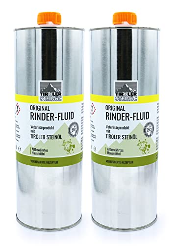 Tiroler Steinöl - Bremsenöl, Set mit 2 Stück a 1000 ml Fliegenöl 038/201E von Tiroler Steinöl