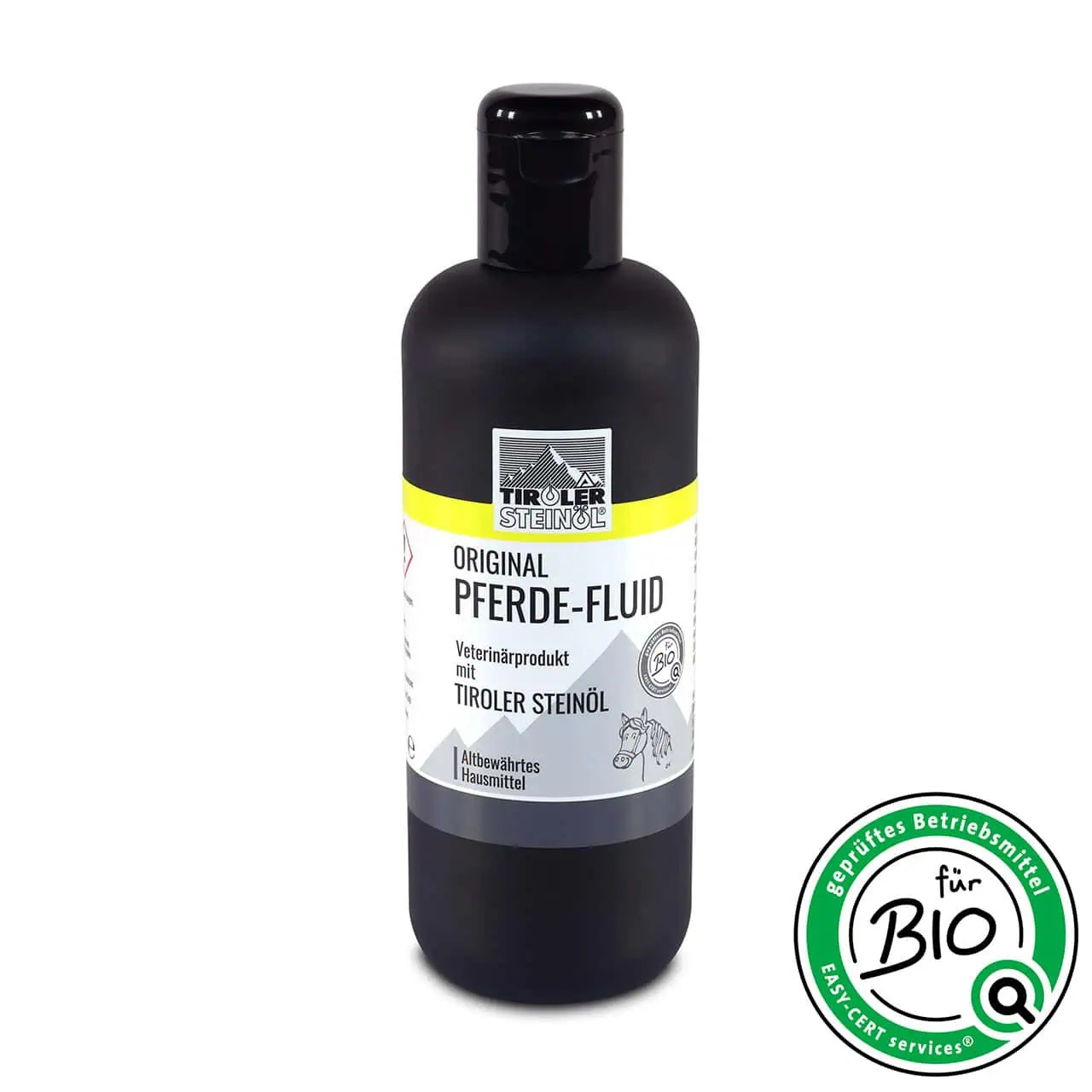 Tiroler Steinöl Pferde-Fluid 500 ml Altbewährtes Hausmittel mit natürlichen Wirkstoffen Tiroler Steinöl Pferde-Fluid 500 ml Altbewährtes Hausmittel mit natürlichen Wirkstoffen von Tiroler Steinöl