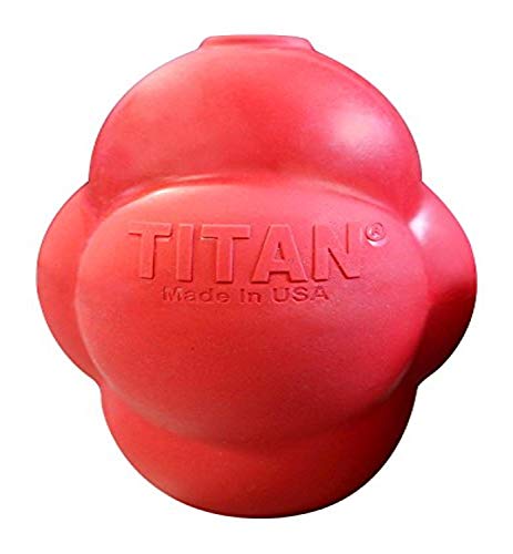 Titan Bessy Bounce Hundespielzeug mit unvorhersehbarer Sprungkraft, robust, langlebig von Titan