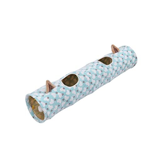 Tiuimk Katzenspielzeug, faltbar, Tunnel, Hundetunnel, interaktives Spielzeug für Kaninchen, Welpen, Herz Tiuimk Katzenspielzeug, faltbar, Tunnel, Hundetunnel, interaktives Spielzeug für Kaninchen, Welpen, Herz von Tiuimk