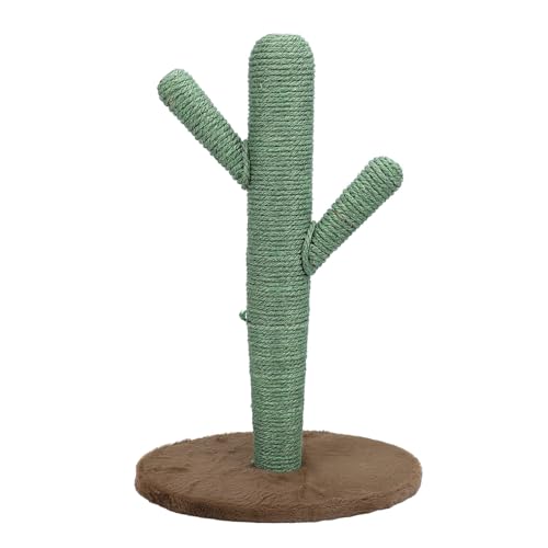 Kratzbaum mit Stabiler Basis aus Kiefernholz und Sisal für Kleine Wohnungskatzen Kratzbaum mit Stabiler Basis aus Kiefernholz und Sisal für Kleine Wohnungskatzen von Tixiyu