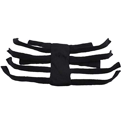 Tixiyu Haustierkostüm Hund Spinnenanzug Halloween Cosplay -Outfit für Kleine Hunde mit Lebensechtigem Design Bequemes Polyestermaterial (SDZ23 Spinnenset M) von Tixiyu