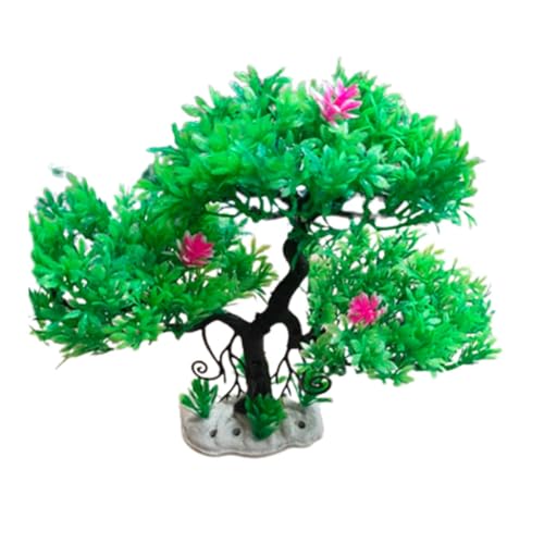 Tixqeaif Simulierte Aquarium-Landschaftsbau-Ornamente, Aquarium-Dekorationsornamente, Aquarium-Landschafts-Pflanzendekor-Ornamente, Einfach zu Verwendende A Tixqeaif Simulierte Aquarium-Landschaftsbau-Ornamente, Aquarium-Dekorationsornamente, Aquarium-Landschafts-Pflanzendekor-Ornamente, Einfach zu Verwendende A von Tixqeaif