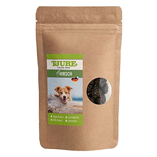 TJURE Hund - Snack Hirsch (150 g) von Tjure