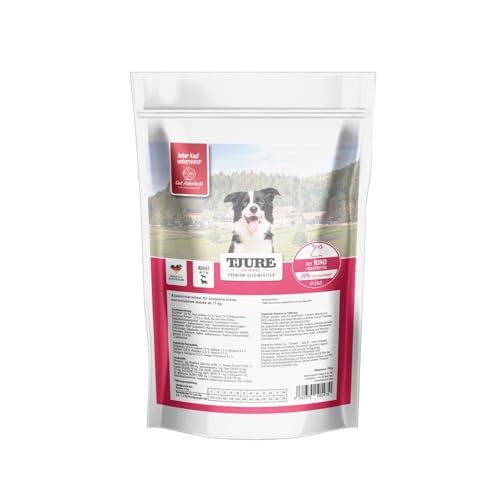 TJURE Trockenfutter - Rind & Kartoffel 750 g | geeignet für ausgewachsene Hunde | ausgewogene Vollnahrung | optimale Verdauung | wichtige Nährstoffe von Tjure