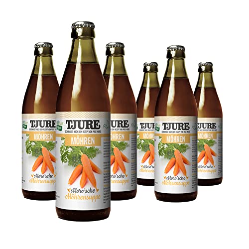 Tjure Moro'sche Karottensuppe Möhrensuppe 6 x 320ml - Das natürliche Hausmittel gegen Durchfall-Erkrankungen - Schonkost für Hunde und Katzen - Durchfall-Hilfe für eine funktionierende Darmflora Tjure Moro'sche Karottensuppe Möhrensuppe 6 x 320ml - Das natürliche Hausmittel gegen Durchfall-Erkrankungen - Schonkost für Hunde und Katzen - Durchfall-Hilfe für eine funktionierende Darmflora von Tjure