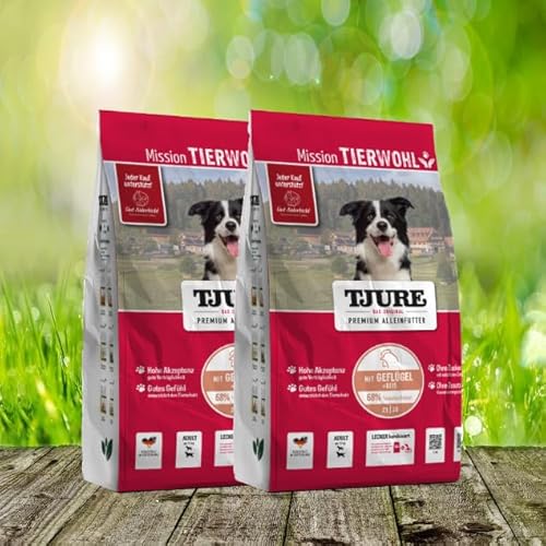 Tjure Premium Alleinfutter Geflügel - 2 x 7,5 kg von Tjure