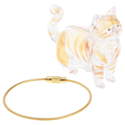 Tkidplw Memorial Hair Storage Gadgets With Kitten-Shaped Body Memorial Finish Ideal For Car And Handbag Acrylic Cats Hair Storage Box Tkidplw Memorial Hair Storage Gadgets With Kitten-Shaped Body Memorial Finish Ideal For Car And Handbag Acrylic Cats Hair Storage Box von Tkidplw