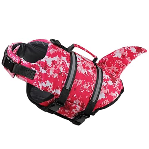 Verstellbare Schwimmweste für Hunde mit hohem Auftrieb, Schwimmhilfe, Schwimmhilfe, Badeanzug, Rettungsgriff, Hunde-Badeanzug Verstellbare Schwimmweste für Hunde mit hohem Auftrieb, Schwimmhilfe, Schwimmhilfe, Badeanzug, Rettungsgriff, Hunde-Badeanzug von Tkidplw