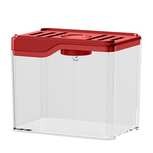 Winzige Schreibtisch-Aquarium-Schüssel, Raumdekoration, mit buntem LED-Licht, für Familie, Freunde, Miniatur-Fischtanks von Tkidplw