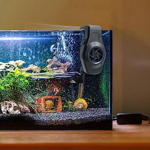 Tktouci 1pieces Aquarium Kühler | Aquarium Lüfter Verstellbarer | Fischtankkühler | Kühlsystem | Temperaturkontrolllüfter | Effizientes Temperaturkontrollwerkzeug Für Aquarium | 12,5 * 7 * 3cm Tktouci 1pieces Aquarium Kühler | Aquarium Lüfter Verstellbarer | Fischtankkühler | Kühlsystem | Temperaturkontrolllüfter | Effizientes Temperaturkontrollwerkzeug Für Aquarium | 12,5 * 7 * 3cm von Tktouci