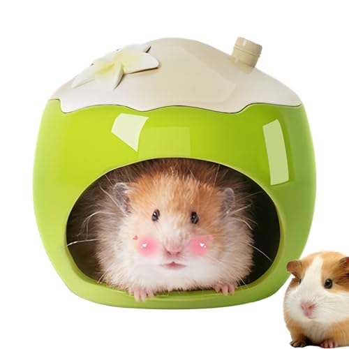 Tktouci Coole Hamsterhaus, Nagertier Sommerhöhle, Hohldesign Kühler Unterschlupf für Kleintiere wie Hamster Igel Tktouci Coole Hamsterhaus, Nagertier Sommerhöhle, Hohldesign Kühler Unterschlupf für Kleintiere wie Hamster Igel von Tktouci