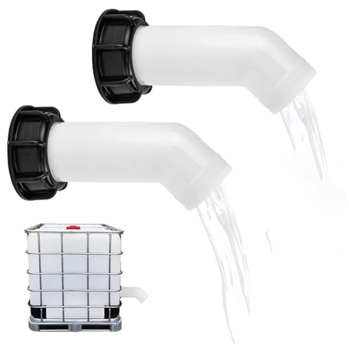 Tkxjry 2 Stück IBC Auslaufstutzen, Auslauftülle IBC, IBC Ablaufstutzen, IBC Ablaufdüse, IBC Adapter S60x6 Grobgewinde, 60 MM IBC Tank Ablauf Abdeckung Düse, für Wassertanks, Bewässerungsspezialisten Tkxjry 2 Stück IBC Auslaufstutzen, Auslauftülle IBC, IBC Ablaufstutzen, IBC Ablaufdüse, IBC Adapter S60x6 Grobgewinde, 60 MM IBC Tank Ablauf Abdeckung Düse, für Wassertanks, Bewässerungsspezialisten von Tkxjry
