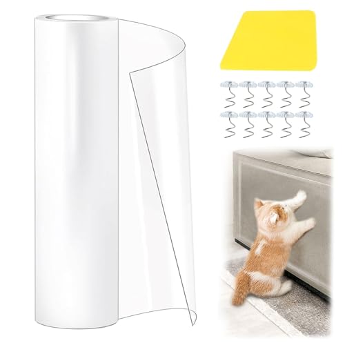 Tkxjry 5m x 30cm Extra Lang Katzen Kratzschutz, Kratzschutz Sofa Katze Tape, Anti Kratz Folie Selbstklebend, Sofa Transparent Kratzschutz, für Möbel Couch Tür Wand Kratzabwehr von Katzen Hunde Tkxjry 5m x 30cm Extra Lang Katzen Kratzschutz, Kratzschutz Sofa Katze Tape, Anti Kratz Folie Selbstklebend, Sofa Transparent Kratzschutz, für Möbel Couch Tür Wand Kratzabwehr von Katzen Hunde von Tkxjry