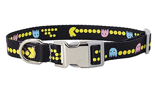 Tlwrnop Personalisierte Gravur Hundehalsbänder Leder Verstellbarer Kosename Hunde-ID Halsbandname Hundehalsband-Black_L von Tlwrnop