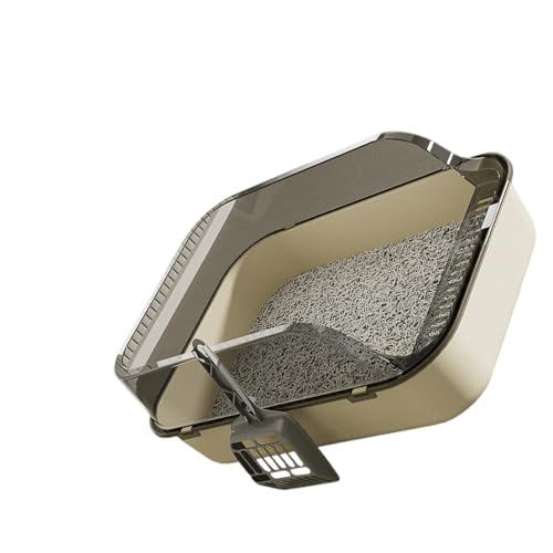 Halb Geschlossene Katzen Katzentoilette Hochwand Antisplash Design Verdickte Geruchskontrolle Leicht Zu Reinigen Katzen Toilette Für Hausgebrauch Haustierdrüsenschachtel Halb Geschlossene Katzen Katzentoilette Hochwand Antisplash Design Verdickte Geruchskontrolle Leicht Zu Reinigen Katzen Toilette Für Hausgebrauch Haustierdrüsenschachtel von Tmboryuu