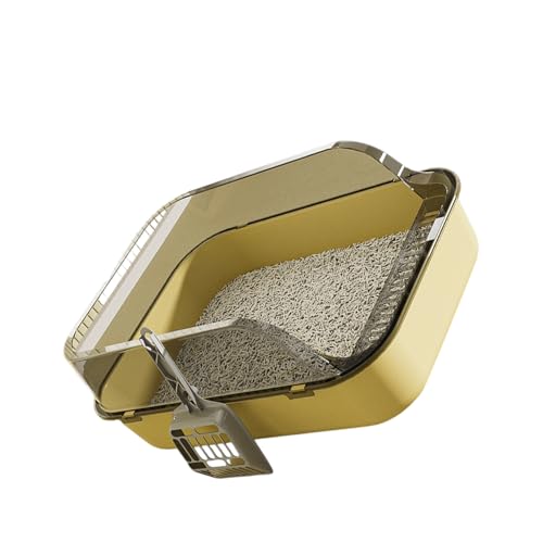 Halb Geschlossene Katzen Katzentoilette Hochwand Antisplash Design Verdickte Geruchskontrolle Leicht Zu Reinigen Katzen Toilette Für Hausgebrauch Haustierdrüsenschachtel Halb Geschlossene Katzen Katzentoilette Hochwand Antisplash Design Verdickte Geruchskontrolle Leicht Zu Reinigen Katzen Toilette Für Hausgebrauch Haustierdrüsenschachtel von Tmboryuu