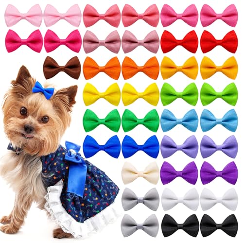 Tmboryuu Haustierhaarbögen Haarclip 50 Pack Zufällige Farbe Sanftes Haar Barrette Für Freien Walking Photoshoots Und Partys Ankleidung Tmboryuu Haustierhaarbögen Haarclip 50 Pack Zufällige Farbe Sanftes Haar Barrette Für Freien Walking Photoshoots Und Partys Ankleidung von Tmboryuu