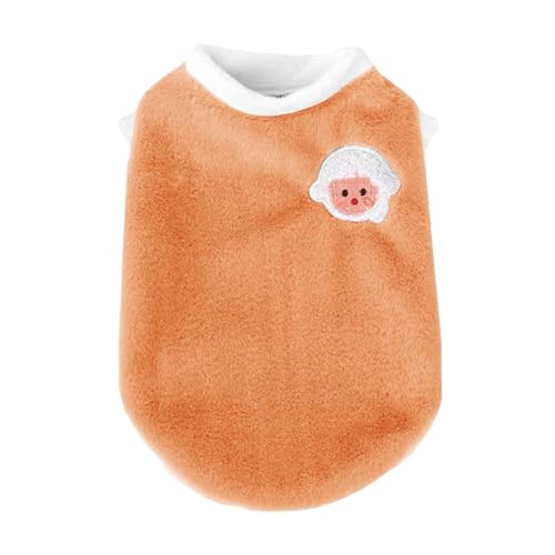 Tmianya Herbst- Winterkleidung für zweibeinige Haustiere, warme, niedliche Plüsch-Haustierkleidung, Katzenkleidung Hundemantel Designer (A, L) von Tmianya