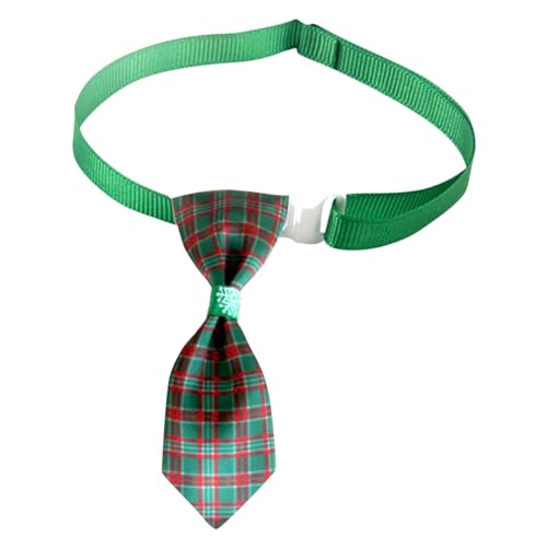 Tmianya Weihnachten Urlaub Plaid Haustier Katze und Hund Krawatte Haustier Zubehör 1405Jhir (D, One Size) von Tmianya