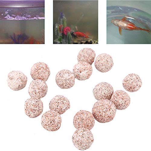 1 Packung Wasserqualitätsstabilisator, Nitrifizierender Aquarium-Kugel, Wasserfilter, Reinigt für Meerwasser und Wiederverwendetes Süßwasser 1 Packung Wasserqualitätsstabilisator, Nitrifizierender Aquarium-Kugel, Wasserfilter, Reinigt für Meerwasser und Wiederverwendetes Süßwasser von Tnfeeon