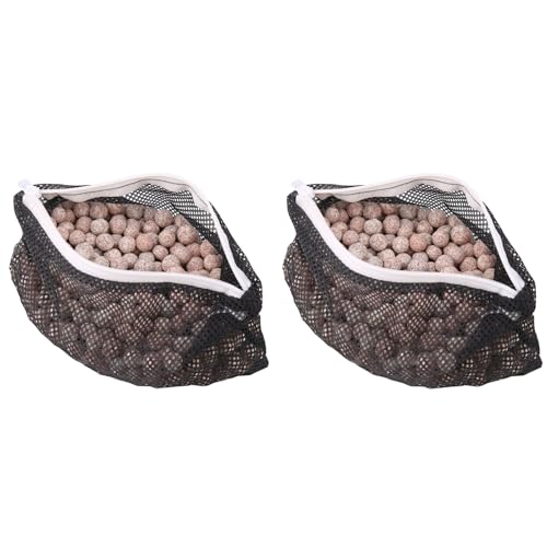2 Bio-Balls, Media-Filter, 1 Paket Bio-Ball-Filter, Stabilisator für Wasserqualität, für Medien-Filter, Aquarien und Teich 2 Bio-Balls, Media-Filter, 1 Paket Bio-Ball-Filter, Stabilisator für Wasserqualität, für Medien-Filter, Aquarien und Teich von Tnfeeon
