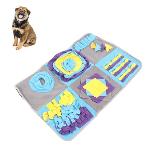 6-Gitter-Schnüffelmatte für Hunde, Langsames Fressen, Geruchstraining, Weiches Fleece, Stressabbau, Interaktive Haustier-Futtersuchmatte, Weiches und Bequemes Material, Deutlich 6-Gitter-Schnüffelmatte für Hunde, Langsames Fressen, Geruchstraining, Weiches Fleece, Stressabbau, Interaktive Haustier-Futtersuchmatte, Weiches und Bequemes Material, Deutlich von Tnfeeon