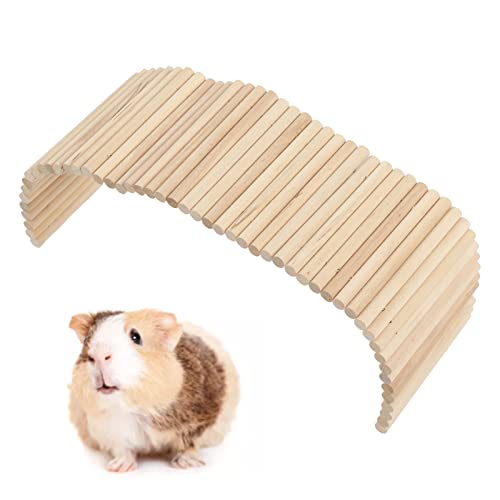 Haustier-Versteckbrücke, Hölzerne Nagetiere, die Klettertunnel Kauen, Kleine Tiere, Biegsame Brücke, Rampe, Hüttenversteck für Meerschweinchen, Frettchen, Igel, Chinchillas und Andere Nagetiere Haustier-Versteckbrücke, Hölzerne Nagetiere, die Klettertunnel Kauen, Kleine Tiere, Biegsame Brücke, Rampe, Hüttenversteck für Meerschweinchen, Frettchen, Igel, Chinchillas und Andere Nagetiere von Tnfeeon