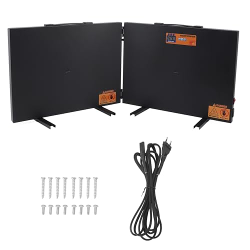 Heizung, faltbar, für Hühnerstall, 150 W, Heizung für Huhn für den Winter, mit Timing-Funktion, einstellbare Temperatur, groß, für Küken, Kätzchen, Welpen, Heizung, faltbar, für Hühnerstall, 150 W, Heizung für Huhn für den Winter, mit Timing-Funktion, einstellbare Temperatur, groß, für Küken, Kätzchen, Welpen, von Tnfeeon