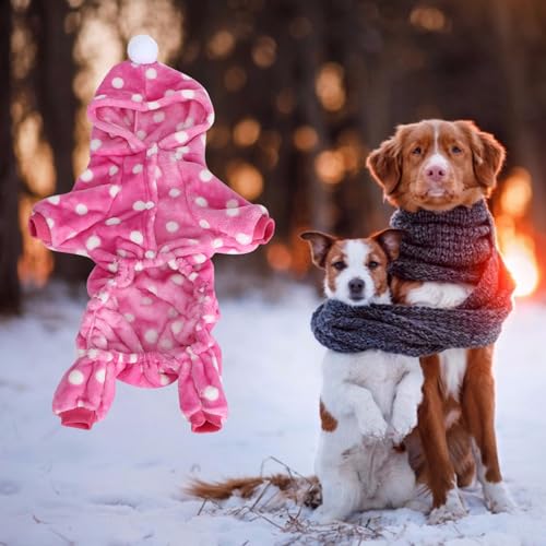 Herbst-Winter-Haustierkleidung, Hundebedarf, Hundebekleidung, Overall, Warme Pyjamas, Kleidung für Hunde, Katzen, Kleine Tiere, Hundebekleidung (XL) von Tnfeeon