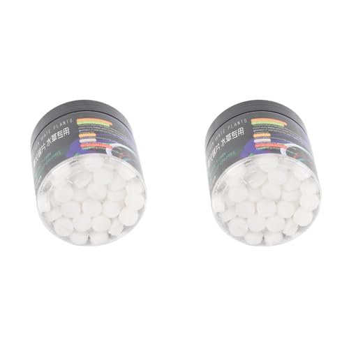 Tnfeeon 2 Stück CO2-Tabletten-Kohlendioxid-Diffusor, 120 Stück Kohlendioxid für Wasserpflanzen, Gras, Aquarien, Aquarien Tnfeeon 2 Stück CO2-Tabletten-Kohlendioxid-Diffusor, 120 Stück Kohlendioxid für Wasserpflanzen, Gras, Aquarien, Aquarien von Tnfeeon