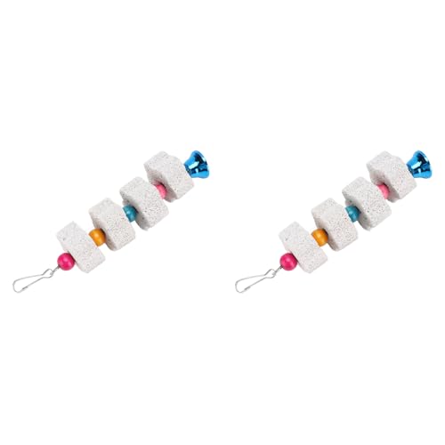 Tnfeeon 2Pcs Vogel Schnabel Schleifen Mineral Stein Bunte Vogel Block Spielzeug Papagei Brechen Schleifen Steine Käfige Beißen Kauen Ausbildung Spielzeug Papagei Tnfeeon 2Pcs Vogel Schnabel Schleifen Mineral Stein Bunte Vogel Block Spielzeug Papagei Brechen Schleifen Steine Käfige Beißen Kauen Ausbildung Spielzeug Papagei von Tnfeeon