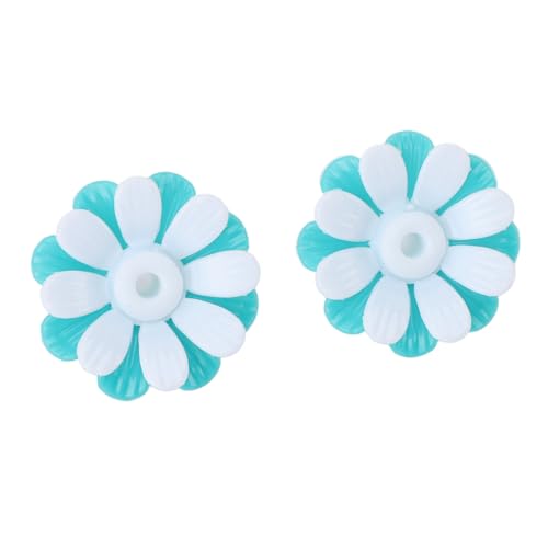 Tnfeeon 30-teiliges Kolibri-Handfutterspender-Set mit Ring und Handgelenk, Verstellbar, Kolibri-Handgelenk-Futterspender-Set, Mini-Hand-Blumen-Kolibri-Futterspender, Leicht zu (Grün + von Tnfeeon