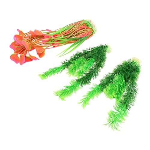 Tnfeeon Aquarienpflanzen Dekoration, Künstliche Pflanzen und Künstliche Fische Schwimmende Dekorationen Aquarienpflanzen Ornament Tnfeeon Aquarienpflanzen Dekoration, Künstliche Pflanzen und Künstliche Fische Schwimmende Dekorationen Aquarienpflanzen Ornament von Tnfeeon