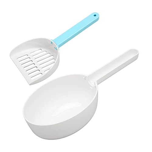 Tnfeeon Cat Litter Scooper ABS Kitty Litter Scoop Double Deck Kit Tragbare Katzenkotschaufel mit Halter für Katzentoilette Haustier-Reinigungsmittel Tnfeeon Cat Litter Scooper ABS Kitty Litter Scoop Double Deck Kit Tragbare Katzenkotschaufel mit Halter für Katzentoilette Haustier-Reinigungsmittel von Tnfeeon