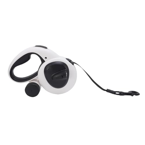 Tnfeeon Einziehbare Hundeleine, 5 M Nylonseilabstand Pro Welpen, Reflektierende Leinen mit LED-Licht, Haustierleine, Weiches (L (330 x 184 mm / 12,99 x 7,24 Zoll)) von Tnfeeon