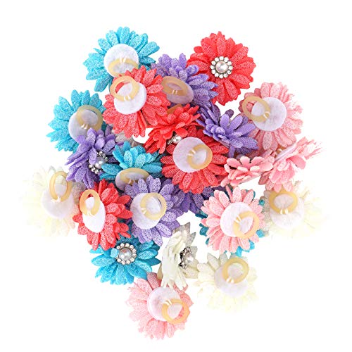 Tnfeeon Haarbögen für Hunde Katze, Premium -Qualität Haustierpflege -Accessoires, mit Blumen und Perlendesign, Breite Verwendungszwecke, für Hochzeit, Geburtstag, Party Tnfeeon Haarbögen für Hunde Katze, Premium -Qualität Haustierpflege -Accessoires, mit Blumen und Perlendesign, Breite Verwendungszwecke, für Hochzeit, Geburtstag, Party von Tnfeeon