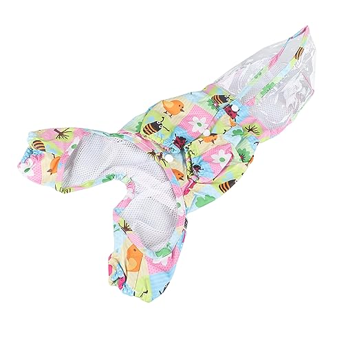 Tnfeeon Haustier-Kapuzenpullover, Regenmantel, Haustier-Regenkleidung, Reflektierend, 4-beinig, Vollständig Umwickelt, Bequem, Atmungsaktiv, Niedliche Hunde-Regenjacke für Heimtierbedarf Tnfeeon Haustier-Kapuzenpullover, Regenmantel, Haustier-Regenkleidung, Reflektierend, 4-beinig, Vollständig Umwickelt, Bequem, Atmungsaktiv, Niedliche Hunde-Regenjacke für Heimtierbedarf von Tnfeeon