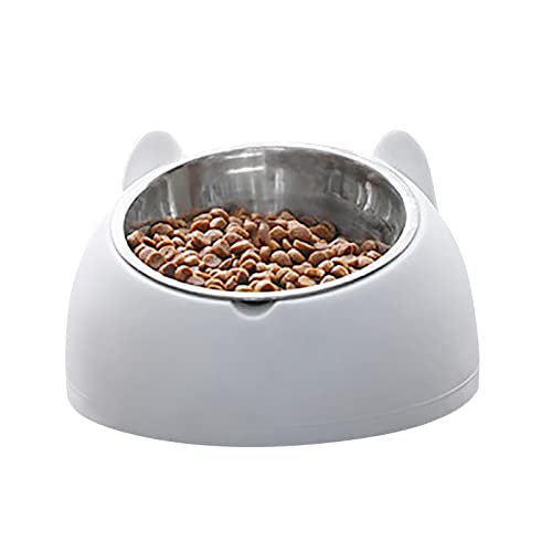 Tnfeeon Haustierfutter Wasser Schüssel Hundeschale Edelstahl Abnehmbar Abnehmbar (Hund) von Tnfeeon