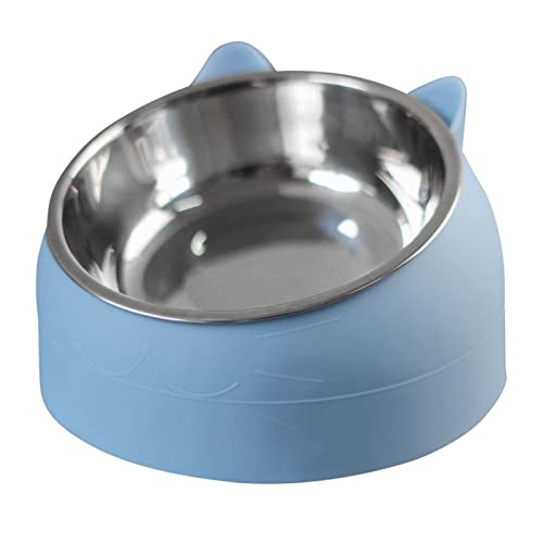 Tnfeeon Haustierfutter Wasser Schüssel Hundeschale Edelstahl Abnehmbar Abnehmbar (Katze) von Tnfeeon
