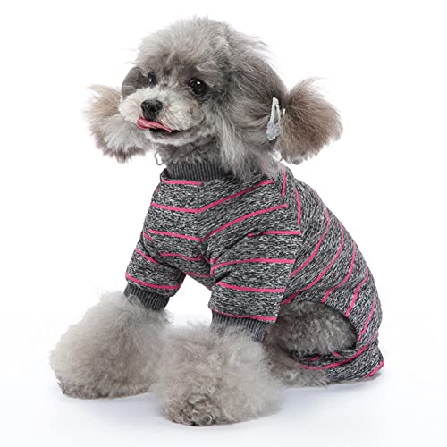 Tnfeeon Hund Pyjama, Hund Sommer Kleidung für Kleine Hunde Mädchen Leichte Haustier Jumps uit Cat Onesie (S) von Tnfeeon
