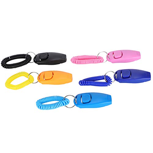 Tnfeeon Kompakte Haustiertraining Whistle 2-in-1 Sounder und Hochfrequenzpfeife für das Training von Hunden Zum Essen oder Kommen, Ideal für Hundebesitzer Tnfeeon Kompakte Haustiertraining Whistle 2-in-1 Sounder und Hochfrequenzpfeife für das Training von Hunden Zum Essen oder Kommen, Ideal für Hundebesitzer von Tnfeeon