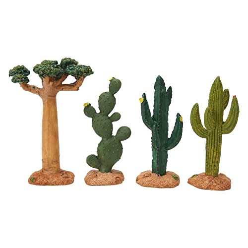 Tnfeeon Künstliche Baobab- und Kaktuspflanzen für die Dekoration von Terrarien und Aquarien von Tnfeeon