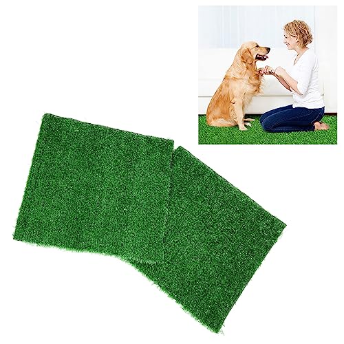 Tnfeeon Kunstrasen-PIPI für Hunde, Kunstrasen-Teppich für Welpentöpfchen, Waschbare Grasmatte für das Haustiertraining und Leicht zu Reinigen (S) von Tnfeeon